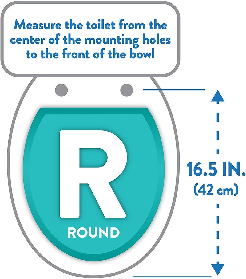 J&V Textiles Embroidered Soft Round Toilet Seat With Easy Clean & Change Hinge, Padded (Beige) - Image 4